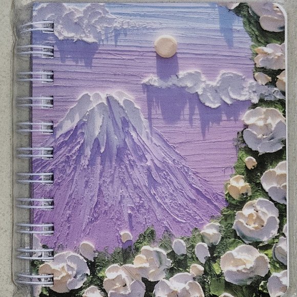 Mount Fuji Japan mini spiral notebook notepad - Picture 1 of 1